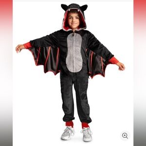 Tipsy Elves Black and Red Bat Costume for Halloween